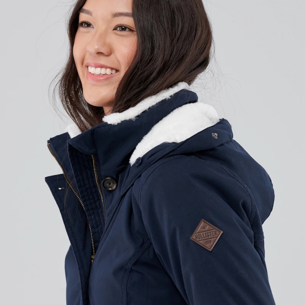Hollister Co. Cozy Lined Parka